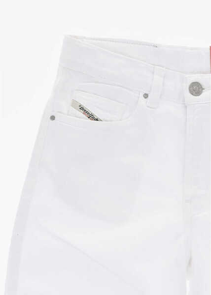 Pantaloni scurti Diesel Cotton Stretch D-Macs-Sh Shorts White Baieti (BM 19715156) 2