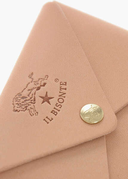 Portofele IL BISONTE Leather Coin Holder Beige Femei (BM 19715159) 3