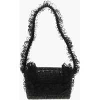 Genti de umar Self-Portrait Residency Christopher Kane Solid Color Shoulder Bag With All