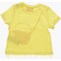 Imbracaminte Diesel pentru Baieti pagina 3 - Tricouri Diesel Cotton Crossbody T-Shirt With Tulle Detail Yellow Baieti (BM 19715171) - B-mall.ro