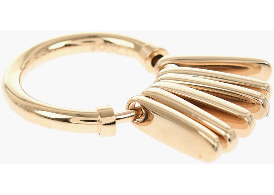 Inele Chloe Golden Effect Metal Ring With Fringes Gold Femei (BM 19715195) 2