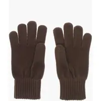 Manusi pentru Barbati - Manusi Carhartt Logo Patched Gloves Brown Barbati (BM 19715207) - B-mall.ro