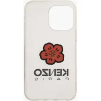 Huse mobil & tablete pentru Barbati - Huse mobil & tablete Kenzo Iphone 14 Pro Case With Transparent Finish And Printed Logo White Barbati (BM 19715219) - B-mall.ro