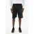 DSQUARED2 Stretch Cotton Cargo Shorts Black