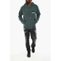 Pulovere DSQUARED2 pentru Barbati - Pulovere DSQUARED2 Cashmere Sweater With Patch Pocket And Hood Green Barbati (BM 19715234) - B-mall.ro