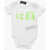 DSQUARED2 Cotton Icon Bodysuit With Neon Print White