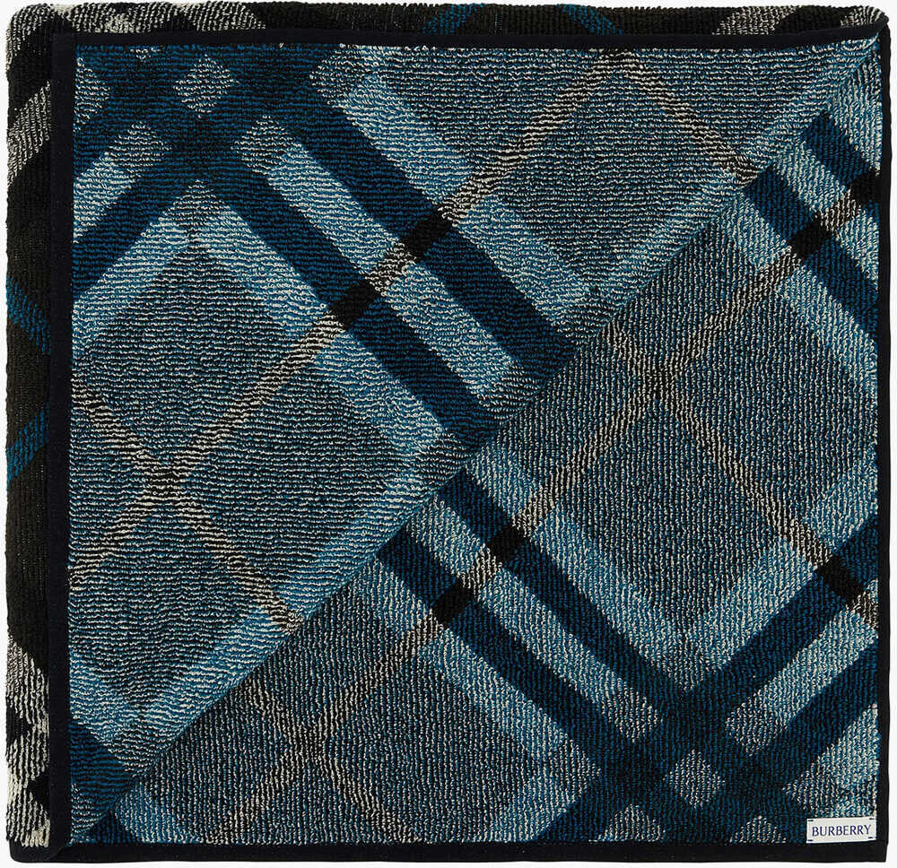 Prosoape de plaja Burberry Terry Cotton Towel Black Femei (BM 19715267) 2