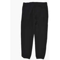 Pantaloni Diesel pentru Baieti - Pantaloni de trening Diesel Brushed Cotton Pmakraw Joggers With Embroidered Logo Black Baieti (BM 19715270) - B-mall.ro