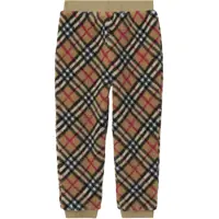 Pantaloni de trening Tartan Patterned Teddy Sweatpants Baieti