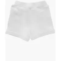 Imbracaminte DSQUARED2 pentru Baieti - Pantaloni scurti DSQUARED2 Brushed Cotton Icon Shorts With Neon Logo White Baieti (BM 19715291) - B-mall.ro