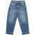 N&deg;21 Kids Regular Fit Denims With Raw-Cut Hems 13Cm Blue