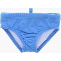 Chiloti Swimsuit Briefs With Printed Logo Baieti
