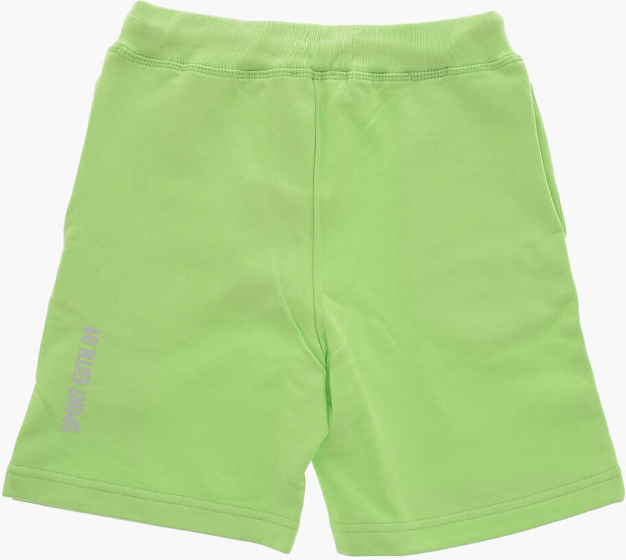 Pantaloni scurti DSQUARED2 Brushed Cotton Sport Edtn Shorts Green Baieti (BM 19715312) 3