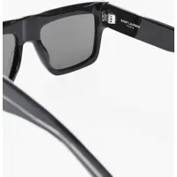 Ochelari de soare pentru Barbati - Ochelari de soare Saint Laurent Solid Color Lenses With Squared Sunglasses Black Barbati (BM 19715324) - B-mall.ro