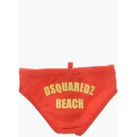 Imbracaminte DSQUARED2 pentru Baieti - Chiloti DSQUARED2 Swimsuit Briefs With Printed Logo Red Baieti (BM 19715336) - B-mall.ro