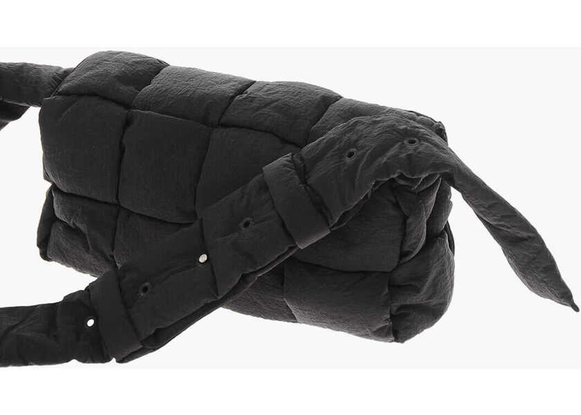 Genti de mana Bottega Veneta Padded Nylon Cassette Bag Black Barbati (BM 19715342) 2