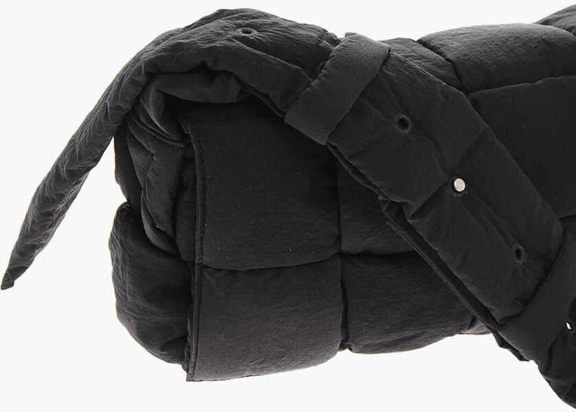 Genti de mana Bottega Veneta Padded Nylon Cassette Bag Black Barbati (BM 19715342) 3