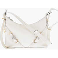 Genti tip postas Texture Leather Voyou Hobo Bag With Removable Strap Femei