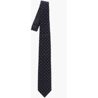 Cravate Polka Dot Patterned Silk Tie Barbati
