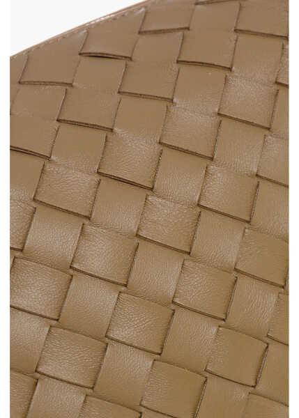 Genti de umar Bottega Veneta Braided Leather Shoulder Bag Green Femei (BM 19715375) 4