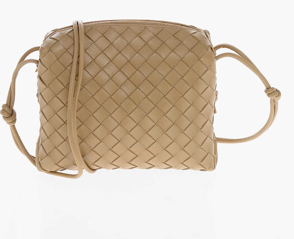 Genti de umar Bottega Veneta Braided Leather Shoulder Bag Green Femei (BM 19715375) 1