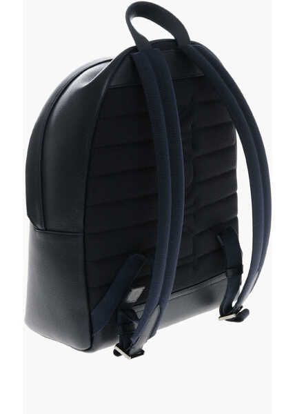Rucsacuri Dior Hylton Nel Textured Leather Rider2.0 Backpack With Contrasti Blue Barbati (BM 19715501) 2