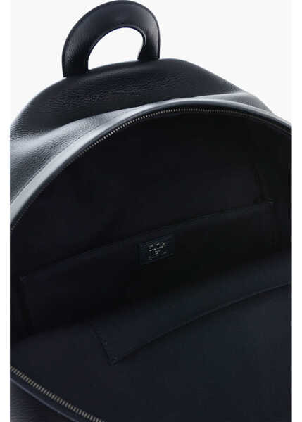 Rucsacuri Dior Hylton Nel Textured Leather Rider2.0 Backpack With Contrasti Blue Barbati (BM 19715501) 4