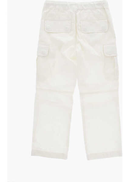 Pantaloni Diesel Lightweight Cotton Picar Cargo Pants White Fete (BM 19715504) 3