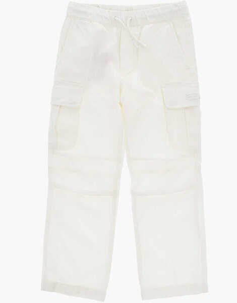 Pantaloni Diesel Lightweight Cotton Picar Cargo Pants White Fete (BM 19715504) 1