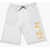 N&deg;21 Kids Jersey Shorts With Elastic Waistband White