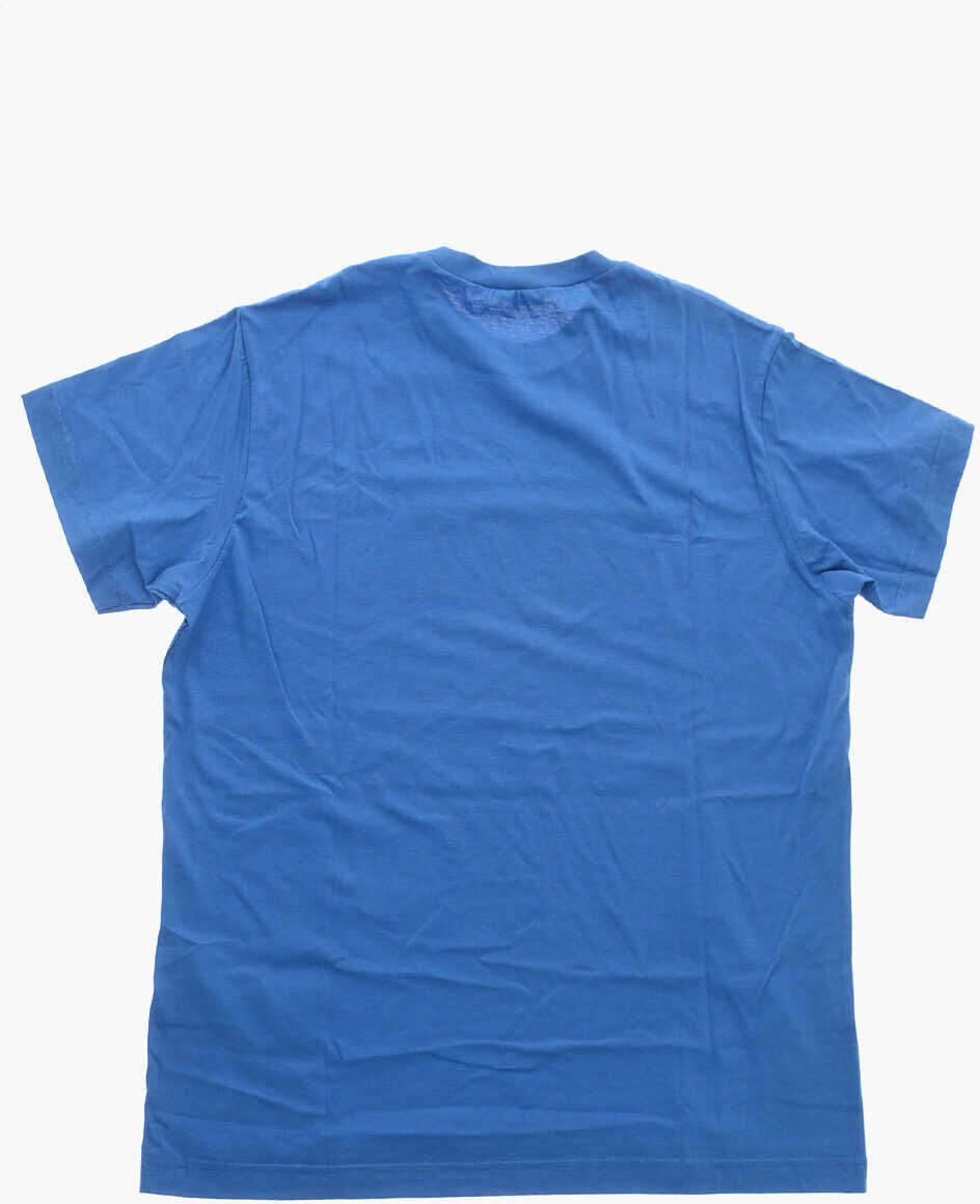 Tricouri N21 Kids Crew Neck Wave Cotton T-Shirt Blue Baieti (BM 19715516) 3