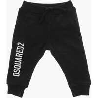 Pantaloni de trening Cotton Joggers With Side Print Logo Baieti