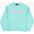 DSQUARED2 Brushed Cotton Crew-Neck Sweatshirt With Contrasting Logo Light Blue