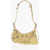 Balenciaga Crinkled Leather Le Cagole Shoulder Bag With Heart-Shaped Mi Yellow