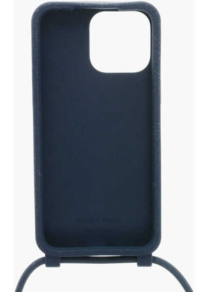 Huse mobil & tablete Bottega Veneta Silicone 15 Pro Max Iphone Case With Neck Strap Blue Barbati (BM 19715561) 2