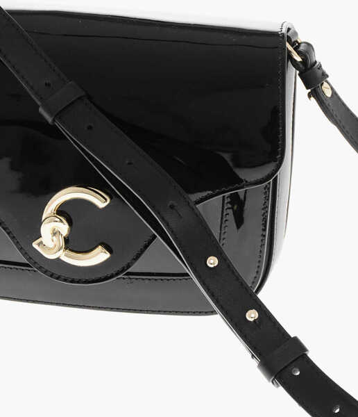 Genti de umar Coccinelle Patent Leather Shoulder Bag Black Femei (BM 19715564) 3