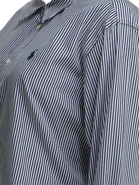 Camasi office Ralph Lauren Striped shirt with logo White Femei (BM 19715583) 4