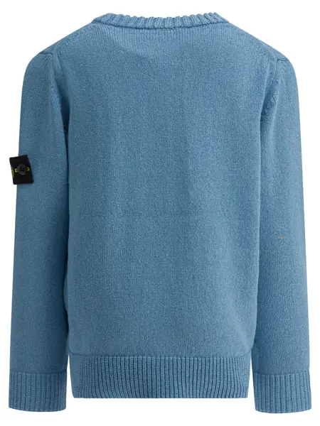 Pulovere casual Stone Island Junior Knitwear Light blue Baieti (BM 19715604) 2