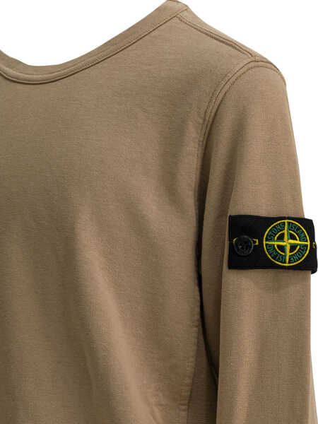 Hanorace Stone Island Junior Sweatshirts Beige Baieti (BM 19715607) 4