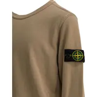 Hanorace pentru Baieti - Hanorace Stone Island Junior Sweatshirts Beige Baieti (BM 19715607) - B-mall.ro