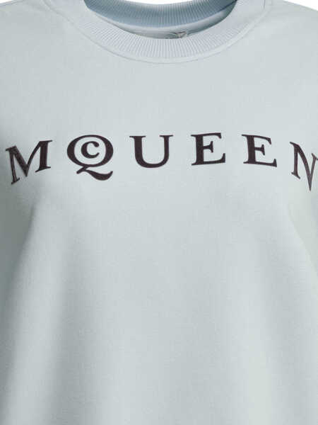 Hanorace Alexander McQueen Sweatshirts Light blue Femei (BM 19715619) 3