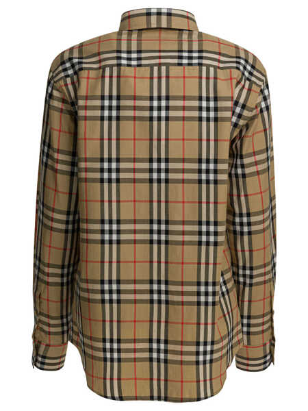 Camasi office Burberry Check shirt Beige Femei (BM 19715622) 2