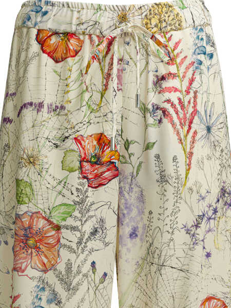 Pantaloni casual Alexander McQueen Trousers White Femei (BM 19715625) 3