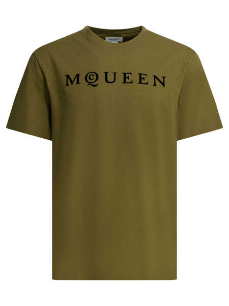 Tricouri Alexander McQueen T-shirts Black Barbati (BM 19715631) 1