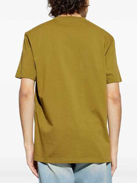 Tricouri Alexander McQueen T-shirts Green Barbati (BM 19715631) 4