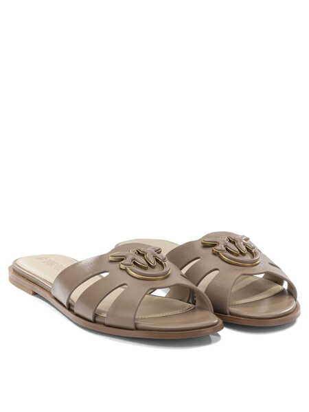 Sandale Pinko Sandals Beige Femei (BM 19715727) 2