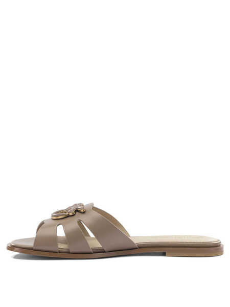 Sandale Pinko Sandals Beige Femei (BM 19715727) 3