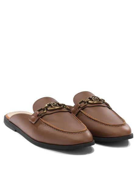 Mocasini Pinko Loafers & Slippers Brown Femei (BM 19715742) 2