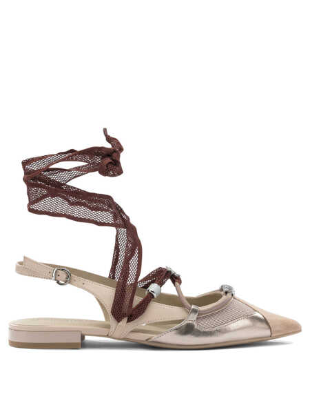 Balerini Pinko Ballerinas Beige Femei (BM 19715751) 1