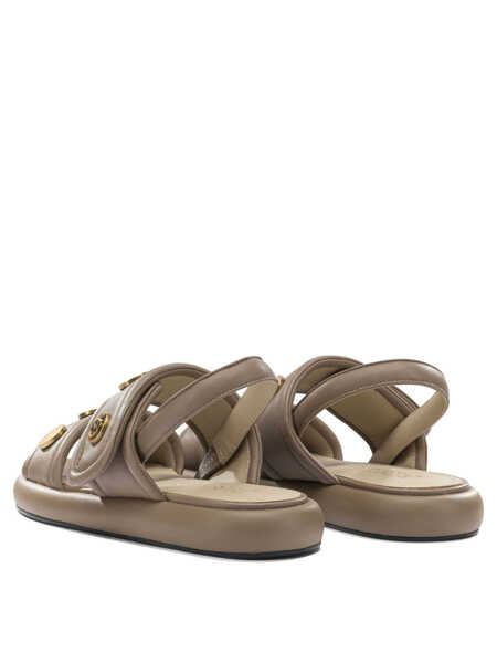 Sandale Pinko Sandals Beige Femei (BM 19715757) 4